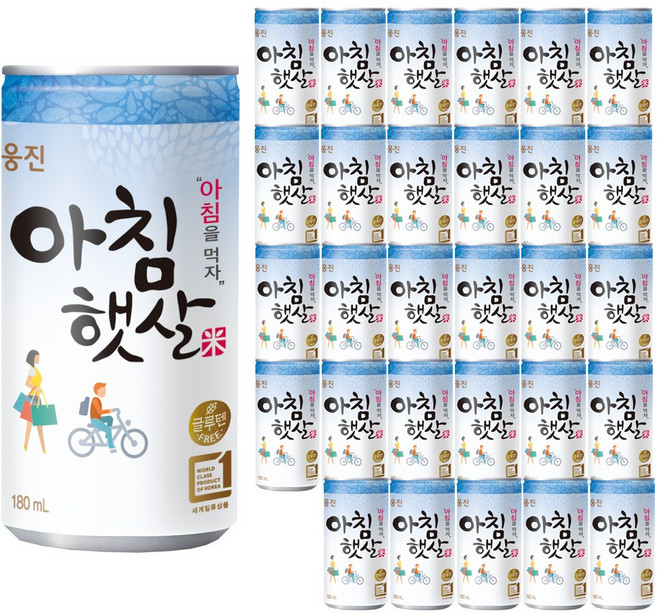 아침햇살 캔, 아침햇살 180ml 30캔  박스포장, 180ml