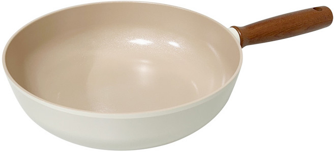 비자트 우브 IH 인덕션 세라믹 궁중팬 24cm 웍 하이라이트 가스 모든열원 사용가능, 1개