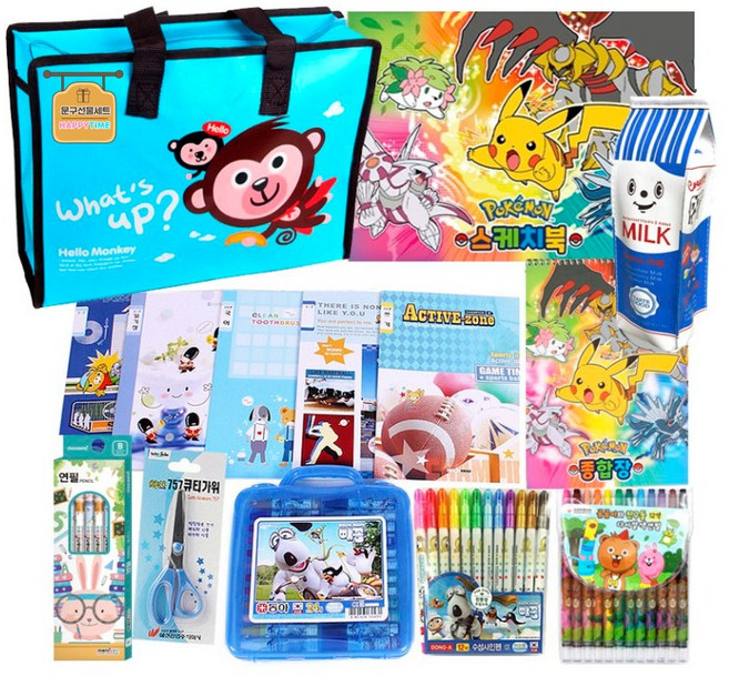 알찬 문구세트 학용품세트 입학선물(왕자님), 1세트