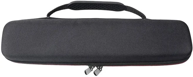 초보자용 플루트 케이스 가방 EVA 지퍼 운반 하드 커버 소프라노 악기 보관 파우치, 01 black, 1개