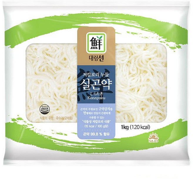 대림선 실곤약, 1kg, 3개