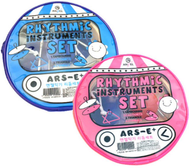 엔젤악기 리듬 악기세트 ARS-E, Pink, 1개