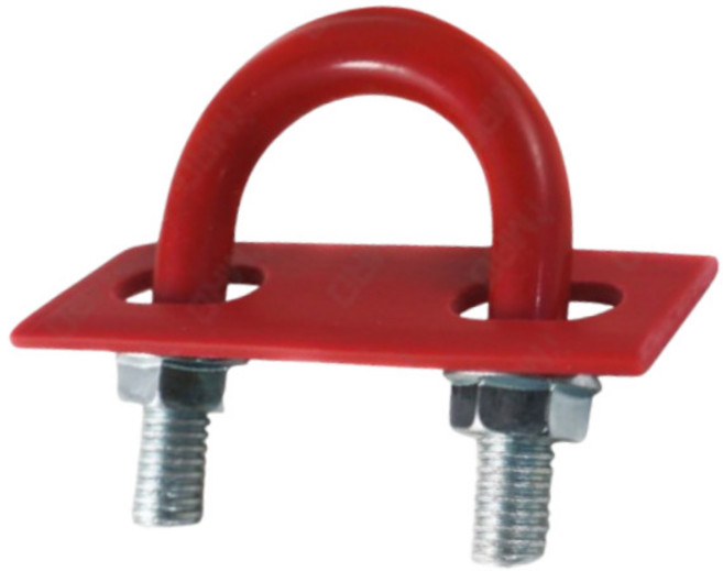 25A 파이프 배관 고정 거치 절연 유볼트 볼트타입 파이프고정 클램프