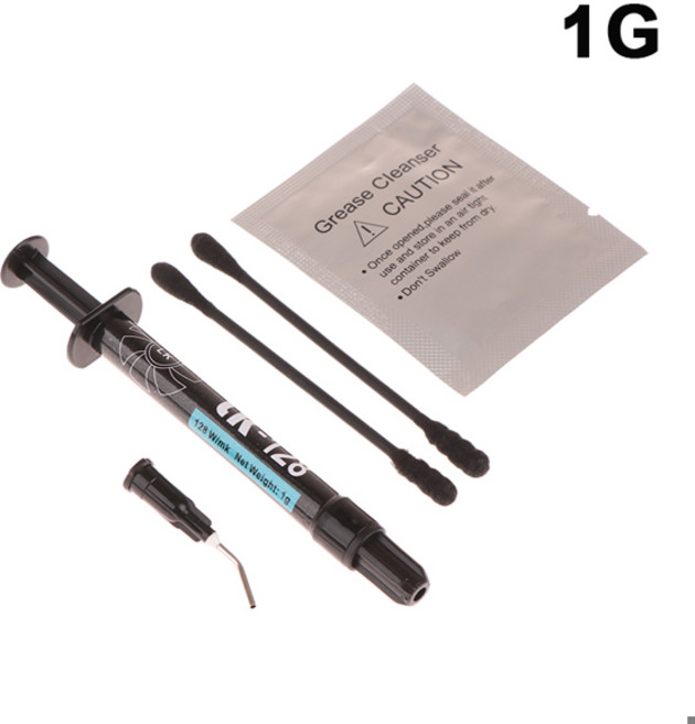 1Pc 1g/3g/5g LK-128 액체 금속 열 페이스트 CPU GPU 그래픽 카드 CPU 노트북 냉각 전도성 실리콘 그리스 시트, 01 1g