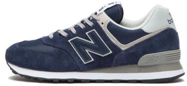 뉴발란스 운동화 남여공용 574 네이비 스니커즈 ML574EVN+증정품