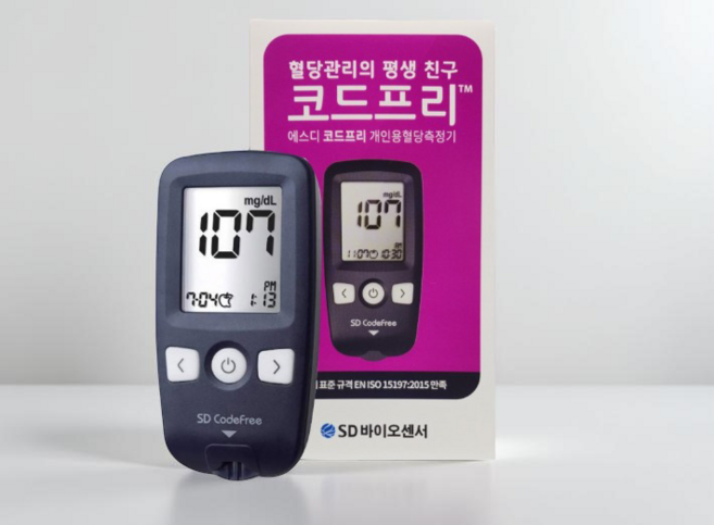 당화혈색소 혈당 측정기 검사기 당뇨 검사키트 식후 가정용 채혈기 침 개인용, 1개