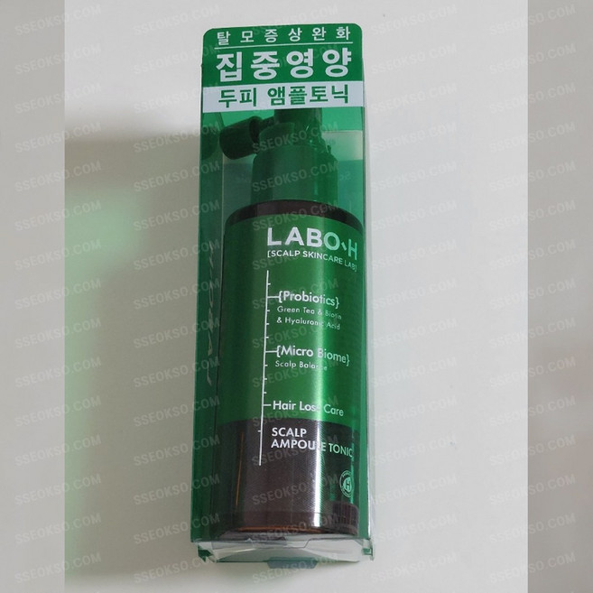 라보에이치 두피 집중영양 앰플 헤어토닉, 100ml, 1개