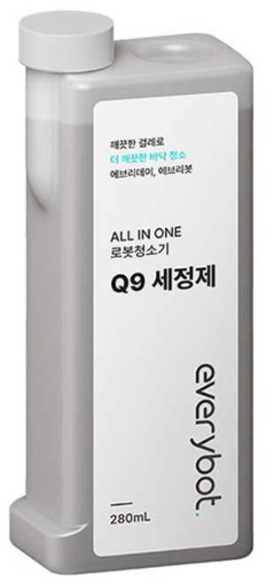 에브리봇 올인원 로봇청소기 Q9 전용 세정제, 1개