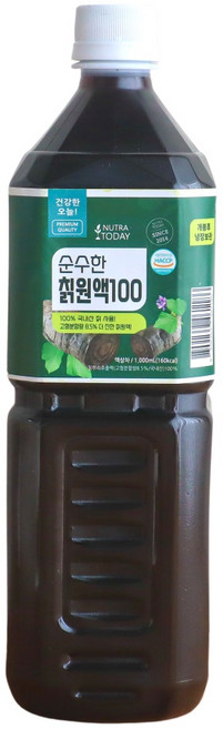 누트라투데이 더진한 자연산 칡즙 원액 100, 1개, 1L