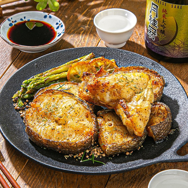 쫀득쫀득한 고급 생선 메로, 1개, 메로 목살 200g x 1팩