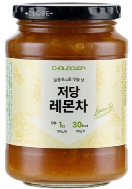 초록원 알룰로스 저당 레몬차, 530g, 1개입, 30개