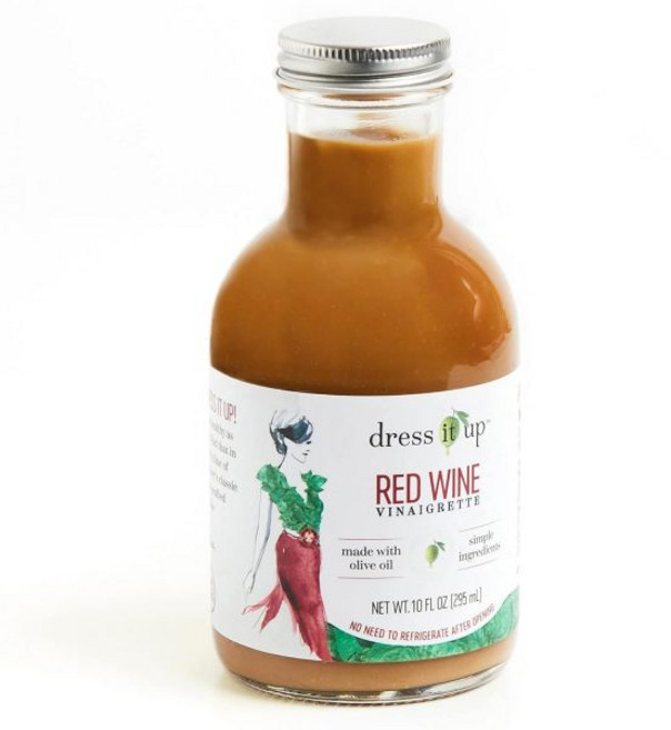 샐러드 소스 소 파인 푸드 레드 와인 비네그레트 드레싱 10온스, 1개, 295ml