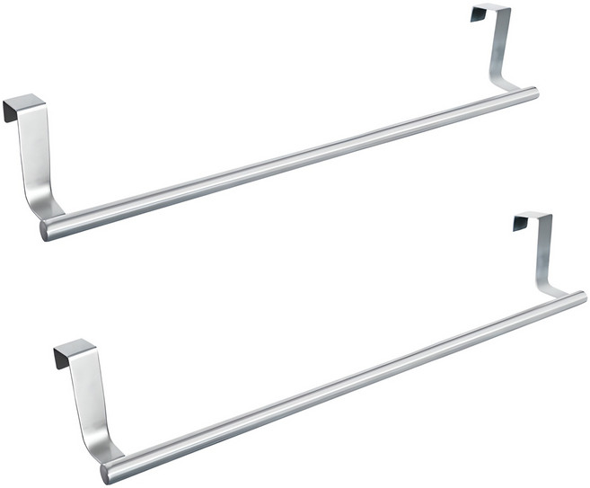 아리코 주방 스테인레스 스틸 행주걸이 랙, 2개