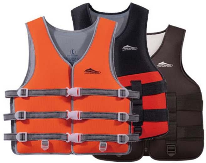 구명조끼 정우자켓 올블랙/레드블랙/올오렌지