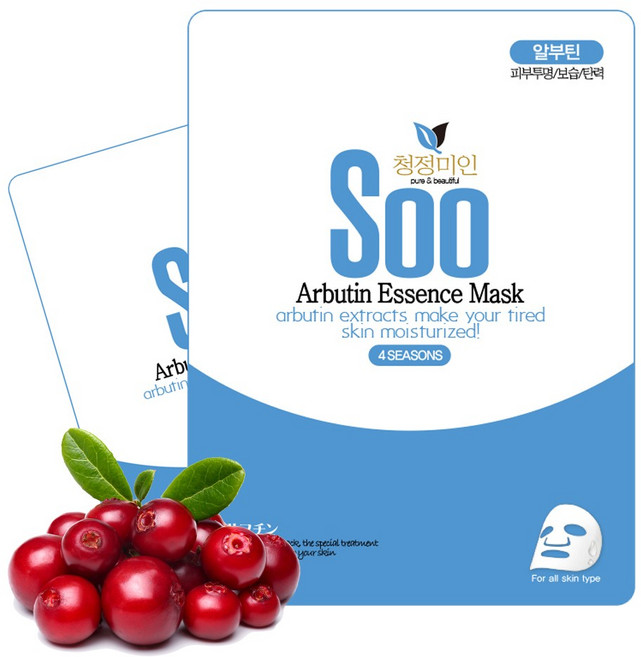 청정미인 수 마스크팩 알부틴, 1개입, 10개