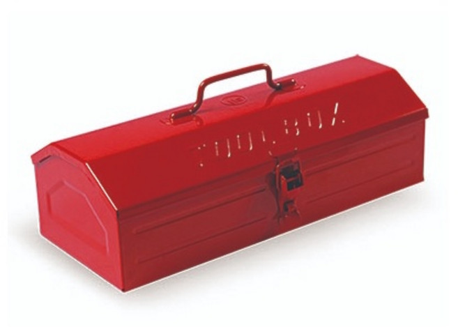 鐵製工具箱 特小TB-350 (冷軋板、粉體塗裝) 台灣製造, 1個, 紅色