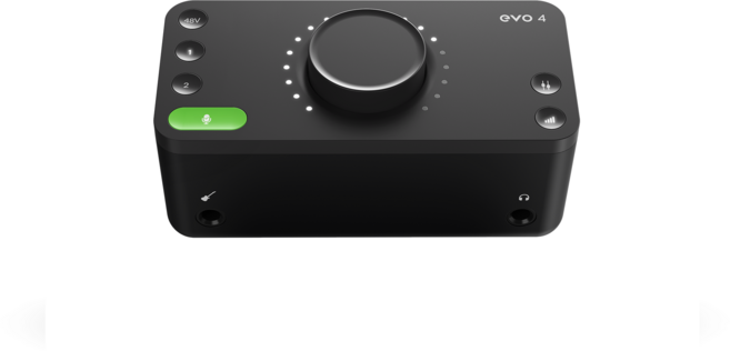 AUDIENT EVO4 오디언트 2x2 USB 오디오 인터페이스