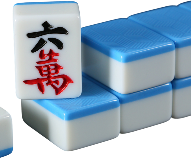 피라모니 144장 명절 마쟝 보드게임 42사이즈 대형 마작, 1개