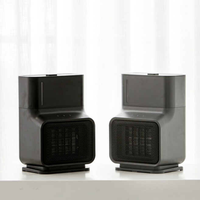 PTC 가습 전기히터 LZH-HP50, 상세설명 참조, 블랙