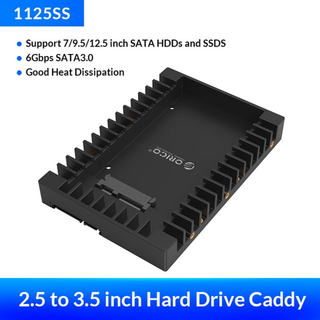 인클로저 내부 ORICO 랙 공간 컨버터 모바일 도구 프레임 ROM 3.5 HDD CD 인치, CHINA, 1125SS, 01 1125SS, 한개옵션1
