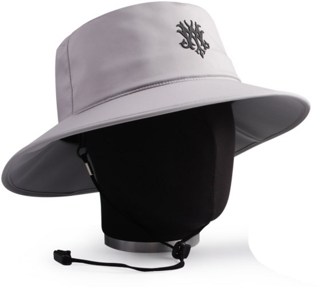 남자 빅사이즈 골프 벙거지 모자 여성 골프 버킷햇, 베이지