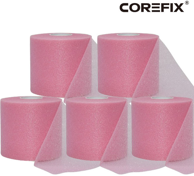 코어픽스 언더랩 배드민턴 테이프 스펀지 스폰지 쿠션 랩 스포츠 테이프 테이핑, 5개