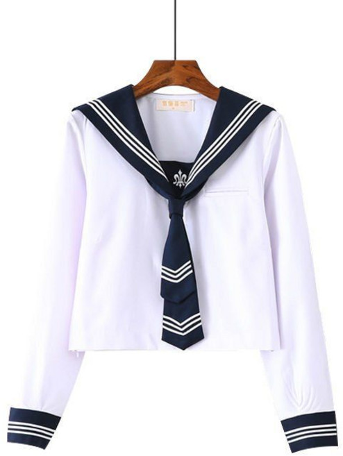 일본 교복 코스프레 세라복 세일러문옷 치마 코스튬 세일러복 학생 상의 세트