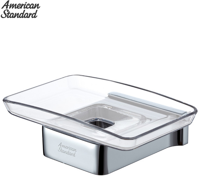 아메리칸스탠다드 큐브P 비누대 홀더, 크롬, 1개