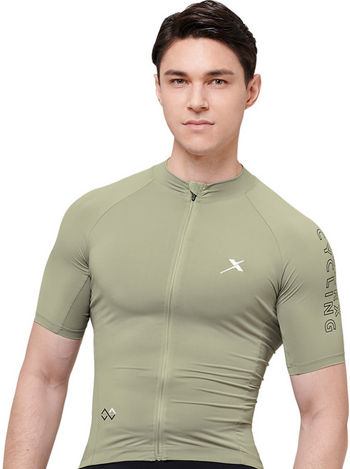 기어엑스 싸이클웨어C 반팔라운드 03-2 남성 카키