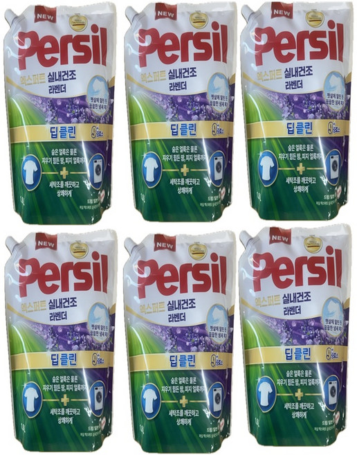 퍼실 라벤더 듀얼 1.8L, 6개