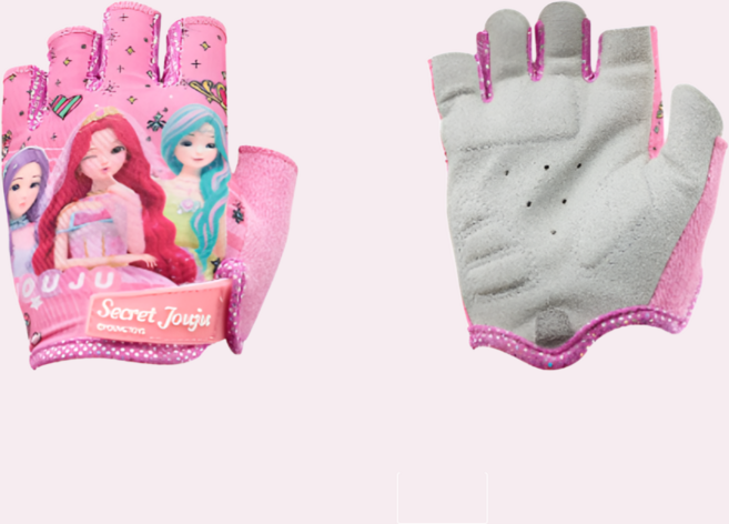 삼천리 어린이 유아 캐릭터 자전거 반장갑 인라인 킥보드, 1개