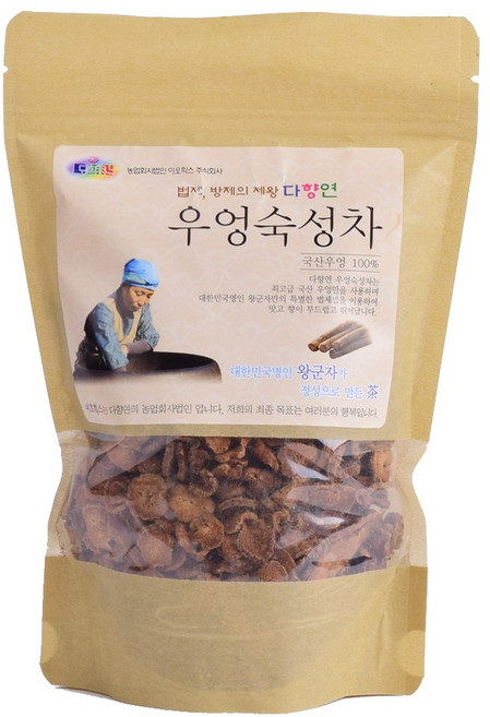 [다향연] 왕군자명인의 실속 파우치형 우엉숙성차 80g, 1개, 1개, 1개입
