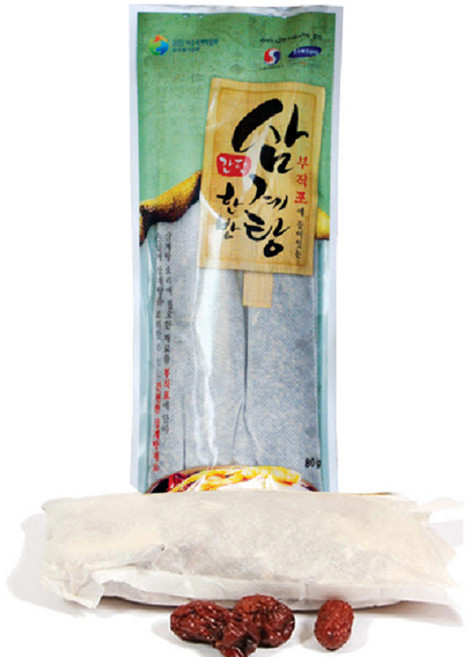 코리아인삼 삼계탕 백숙 간편 한방재료 육수재료 삼계탕재료 백숙재료, 삼계탕재료(황기)35g, 1개