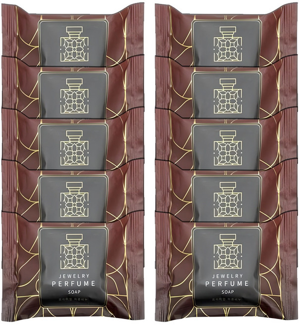 태광 주얼리 퍼퓸 비누 고급 향수비누 바디솝 80g 10개, 1개입