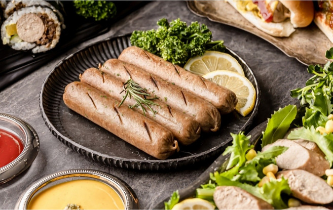 넥스트소시지프랑크맛 셋트 식물성대체육 채식 영국비건협회 고단백, 2개, 280g