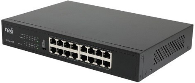 NEXI NX-SG1016T 스위치허브 스위칭허브/서버-스위칭허브, 선택없음, 1개