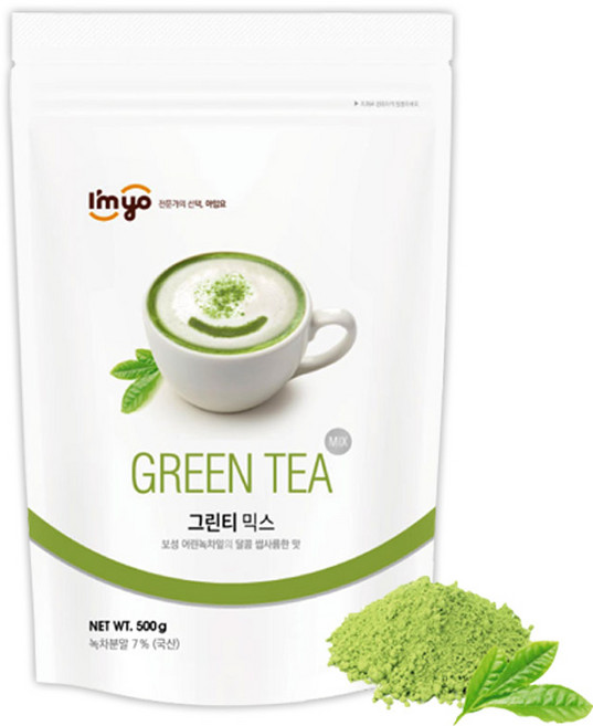 아임요 그린티 믹스 파우더, 500g, 1개입, 1개