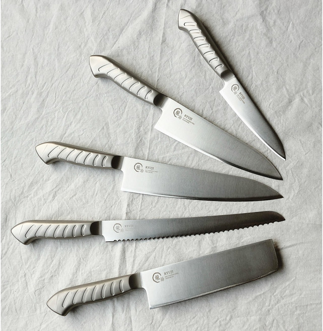 시모무라 류지 올스텐 주방칼 (과도 식도 중식도 빵칼 가위), 1개