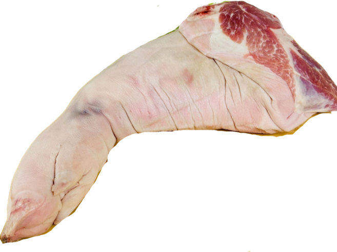 (한마음 미트) 국내산 한돈 앞장족 전족 손질된 족발앞다리 (1번컷팅)(냉동), 2개, 1.9kg