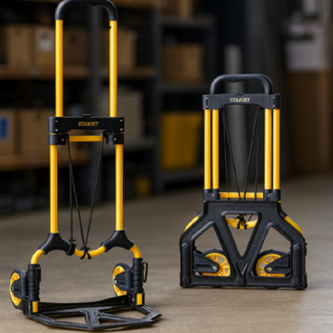 스탠리 접이식 핸드트럭 70kg 알루미늄 핸드카트 접철식 핸드캐리어 손수레, 상세페이지참조, 1개