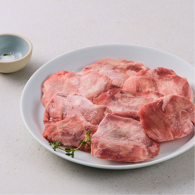 하이포크 바로구이 쫀득한 설하살 0.6kg (300g x 2팩) 한돈 돼지고기 구이 실속형 냉동 포장육, 2개, 0.3kg