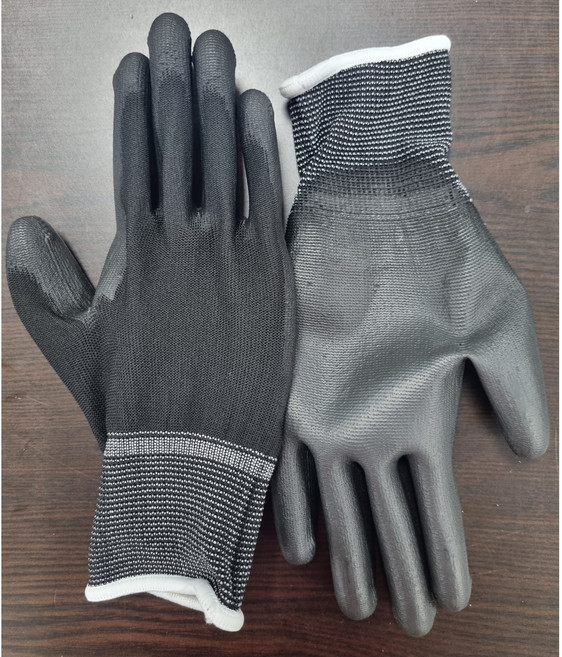 신화종합상사 PU팜코팅장갑 100켤레 손바닥코팅 작업장갑 코팅장갑, 30개, 검정S