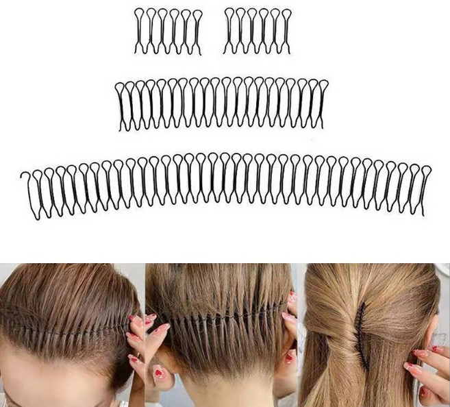 슈리팜 똥머리 잔머리 헤어정리 고정핀, 1개, S(3.5cm)