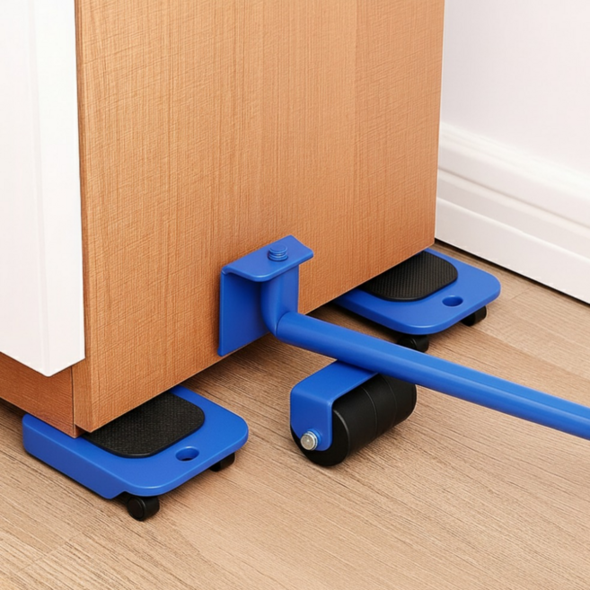 유피해피 만능 지렛대 가구이동 슬라이더, 유피 블루