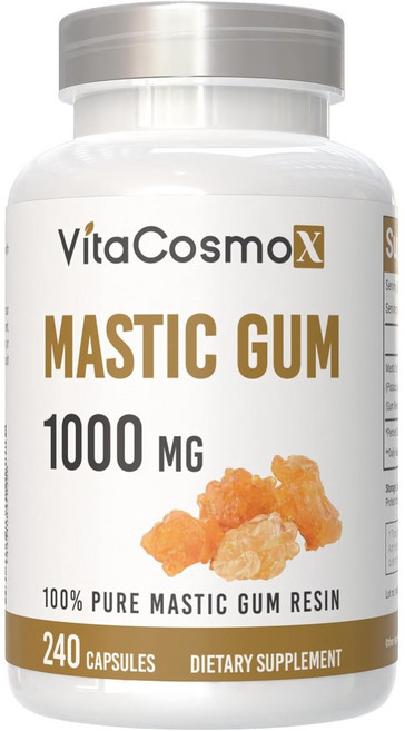 VitaCosmoX 비타코스모엑스 매스틱검 매스틱 검 Mastic Gum 1000mg, 1개, 240정