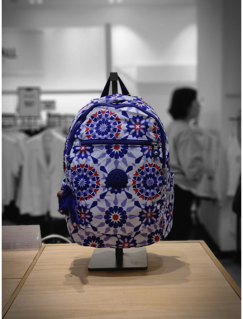 키플링 백팩 첼린저(CLAS CHALLENGER) ICBA05-S/RS 수납이 좋은 겨벼운가방