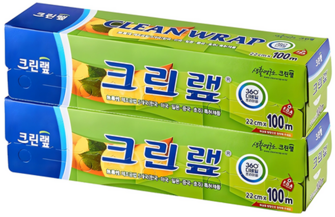 크린랩 위생랩, 100m, 2개