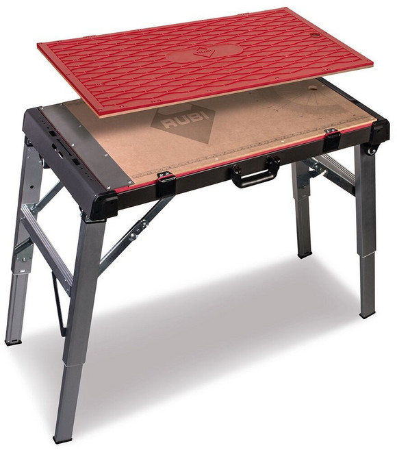 工人的店 WORKERSHOP 西班牙RUBI 瑞比 四合一多功能可折叠带轮子瓷砖切割工作台桌子, 1個