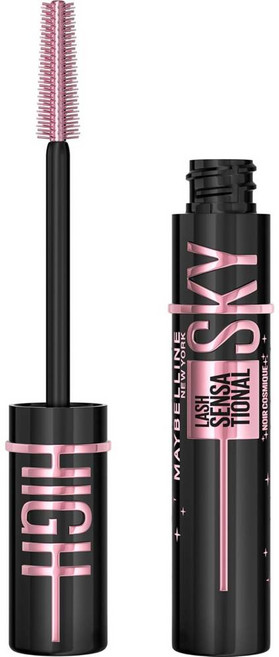 MAYBELLINE 메이블린 래쉬 센세이셔널 스카이 하이 워셔블 마스카라 코스믹 블랙 1개 2팩