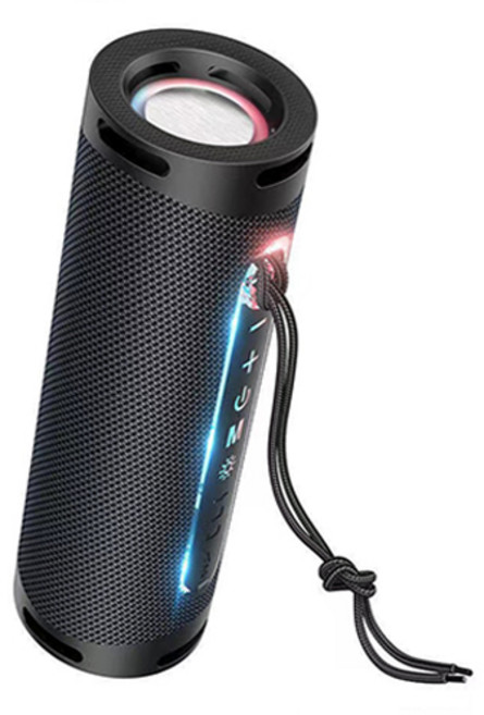 Fujia 블루투스 스피커 TG289 휴대용 방수 TWS, 블랙